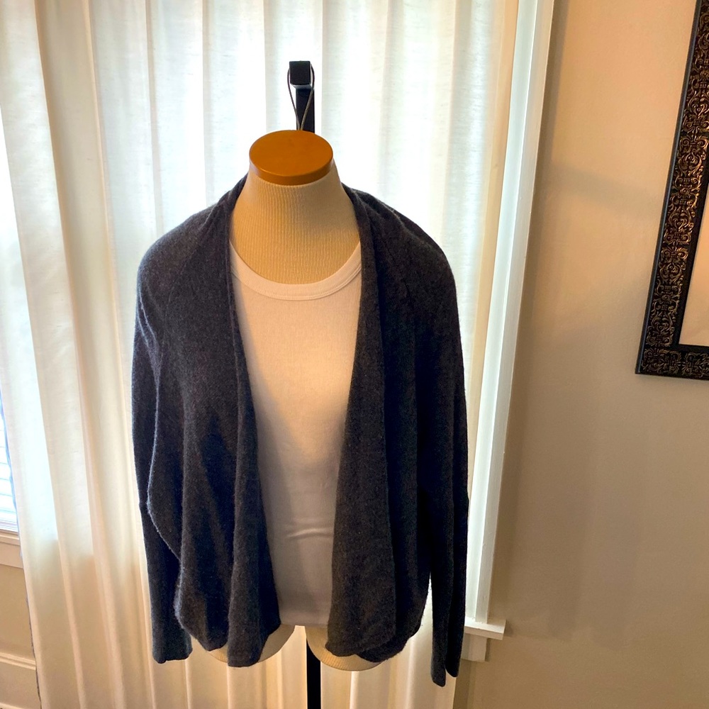 Grey cashmere sweater